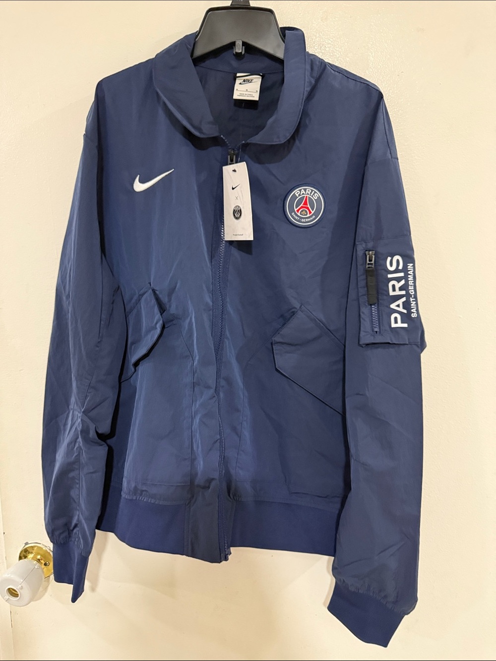 Nike Navy Paris Saint-Germain Lightweight Jacket